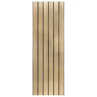 Panele ścienne i boazeria - Fllow Panel ścienny MDF dekoracyjny pionowe pasy frezowany 30x90cm - miniaturka - grafika 1