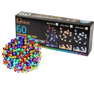 Lampy ogrodowe - Solarna Girlanda Świetlna 60 LED Multikolor do Dek - miniaturka - grafika 1