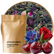 Herbata - Herbata zielona Wiśniowa Harmonia 1000g wiśnia płatek róży - miniaturka - grafika 1