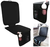 Akcesoria do fotelików - Duża Mata Pod Fotelik Wodoodporna Trwała Kieszonki D555 - miniaturka - grafika 1