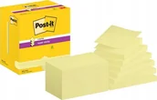 Etykiety samoprzylepne i bloki etykiet - Post-It 3M Karteczki samoprzylepne POST-IT Super Sticky Z-Notes do podajnika, 76x127mm, 12x90 kart., żółty - miniaturka - grafika 1