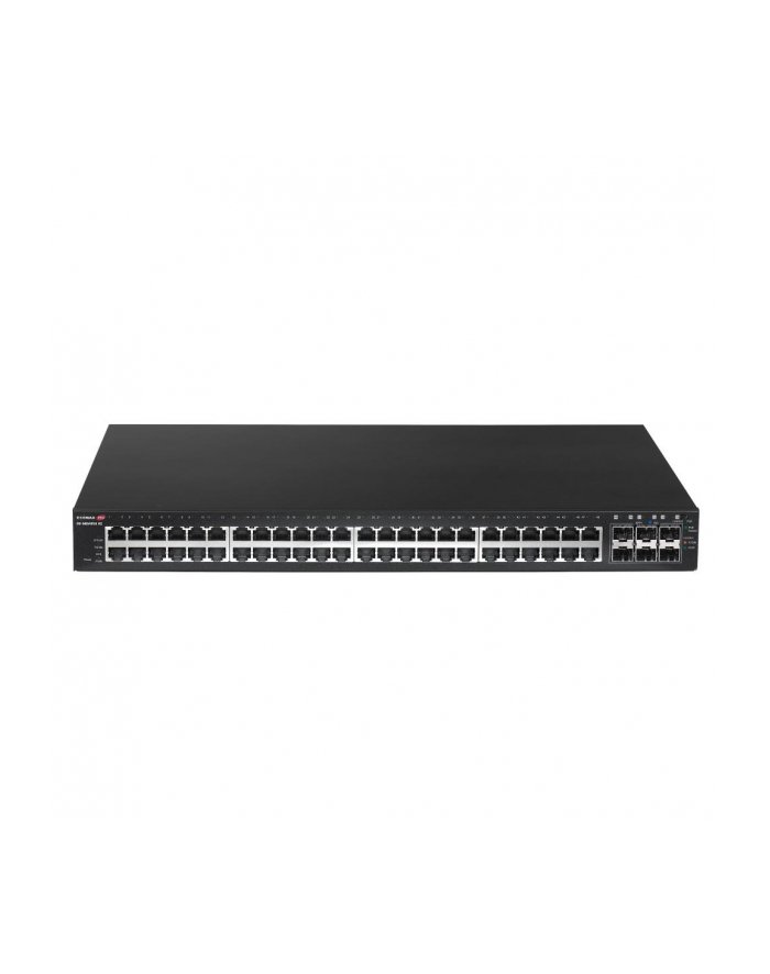 Switch zarządzalny EDIMAX GS-5654PLX V2 - 48x 100|1000Mbps RJ45, 6x 10GbE SFP+, PoE+ 400W Long range