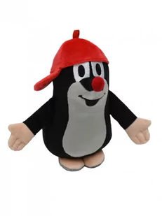 Krecik, Oryginalna maskotka pluszowa w czapce z daszkiem, 16 cm, MU Brno - Maskotki i pluszaki - miniaturka - grafika 1