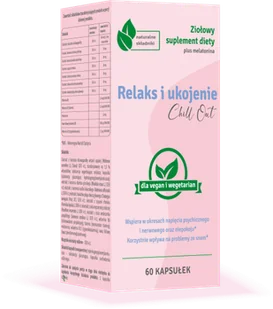 Relaks i ukojenie Chill Out 60 kapsułek (5905036229713) - Suplementy naturalne - miniaturka - grafika 1