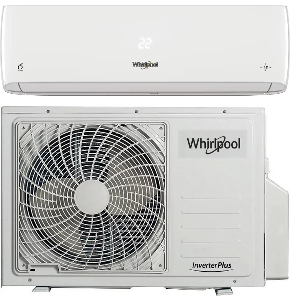 WHIRLPOOL Klimatyzator Split, Pompa ciepła powietrze - powietrze SPICR309W