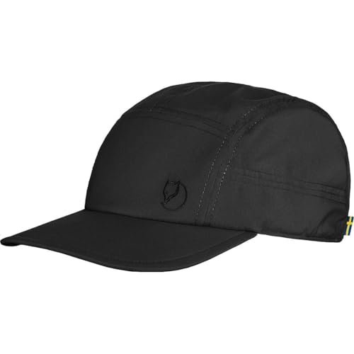 Fjällräven Unisex Abisko Hike Lite czapka, czarna, One Size
