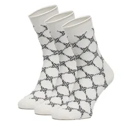 Skarpetki damskie - Skarpety Nine West CEO_BR_NW_Silver_01_Z_AW25 (3 PACK) Czarny - miniaturka - grafika 1