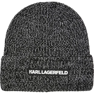Karl Lagerfeld Czapka | z dodatkiem wełny i kaszmiru - Czapki damskie - miniaturka - grafika 1