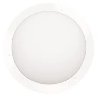Lampy sufitowe - Candellux Lampa Aquila Plafon 32 10W Led 6500K Biały Ip44 13-63151 - miniaturka - grafika 1