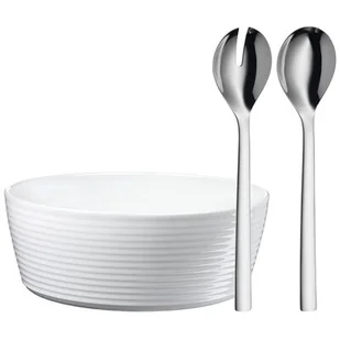 WMF Łyżki i misa do sałaty Nuova 12.9390.9990 - Miski i półmiski - miniaturka - grafika 1