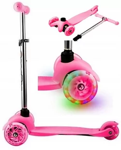 HULAJNOGA BALANSOWA TRÓJKOŁOWA DLA DZIECI  KOŁA LED Scooter - Hulajnogi - miniaturka - grafika 1