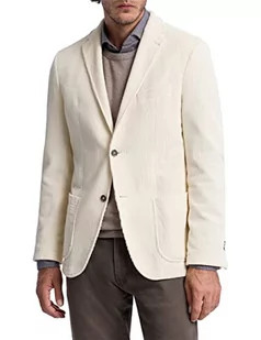 Pierre Cardin Męska marynarka Manel Blazer, Blanc de Blanc, 60 - Marynarki męskie - miniaturka - grafika 1