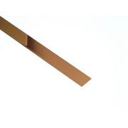 Płytki ceramiczne - Profil Decor listwa do glazury płaskownik 2x270 cm stal nierdzewna brązowy poler - miniaturka - grafika 1