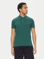 Koszulki męskie - Geox Polo M5511B T3240 F3221 Zielony Regular Fit - miniaturka - grafika 1