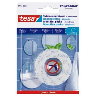 Taśma montażowa do luster 1,5 x 19 tesa - Taśmy klejące - miniaturka - grafika 1