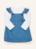 Sukienki - Tommy Hilfiger Zestaw: Sukienka Jeansowa Z Długim Rękawem blau - miniaturka - grafika 1
