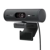 Kamery internetowe - LOGITECH Brio 500 Grafitowa 960-001422 - miniaturka - grafika 1