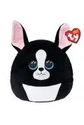 Maskotki i pluszaki - Maskotka TY Squishy Beanies TINK pies czarno-biały 30cm 39376 - miniaturka - grafika 1
