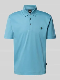 Koszulka polo o kroju Regular Fit z czystej bawełny - Koszulki męskie - miniaturka - grafika 1