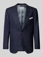 Marynarki męskie - Marynarka na dwa guziki o kroju regular fit z żywej wełny model ‘Tiliano’ - miniaturka - grafika 1