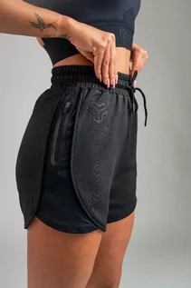 Spodnie sportowe damskie - STRIX Womens Essential Shorts Black S - grafika 1