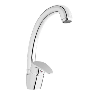 Invena Bateria zlewozmywakowa Ava New chrom BZ-06-L01 - Baterie kuchenne - miniaturka - grafika 3