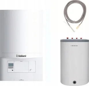 Vaillant Piec gazowy Pakiet Kocioł gazowy wiszący 1-f VC ecoTEC pro 146 + Lindo 150 l + czujnik - Piece i kotły grzewcze - miniaturka - grafika 1