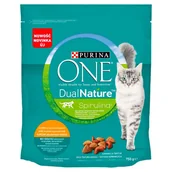 Mokra karma dla kotów - Purina One Dual Nature Spirulina Karma dla dorosłych kotów z kurczakiem 750g - miniaturka - grafika 1