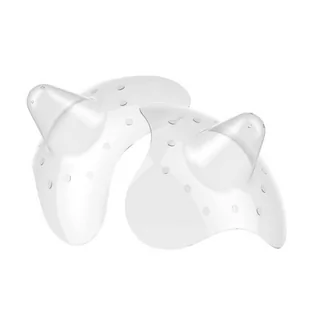 BABYONO Babyono silikonowe osłonki na piersi Natural Nursing rozmiar S 823 - Gryzaki dla dzieci - miniaturka - grafika 2
