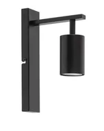 Lampy ścienne - Vendo kinkiet 1xGU10 czarny 33698 - miniaturka - grafika 1