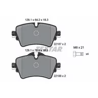 Tarcze hamulcowe - TEXTAR (TMD Friction Services GmbH) (TMD Friction Services GmbH) 2218701 2218701 - miniaturka - grafika 1