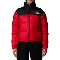 Kurtki damskie - THE NORTH FACE Damska kurtka puchowa Retro Nuptse 1996, Tnf Red/Tnf Black/Tnf R, L - miniaturka - grafika 1