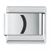 Charmsy - Murrano ITALIAN CHARMS Znak "nawias zamykający" IH-057 - miniaturka - grafika 1