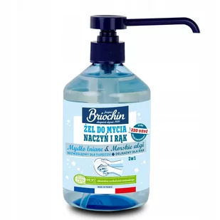 Żel Do Naczyń I Rąk Mydło Lniane 500Ml Briochin - Płyny do naczyń - miniaturka - grafika 1