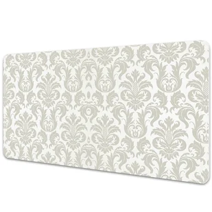 Mata ochronna z nadrukiem Kwiatowy wzór 90x45 cm - Podkładki na biurko - miniaturka - grafika 1