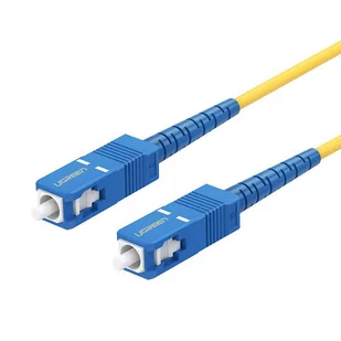 Ugreen Ugreen SC-SC jednomodowy kabel patchcord światłowód 3 m sieciowy żółty (70664 NW131) - 3 70664 NW131 - Kable komputerowe i do monitorów - miniaturka - grafika 2