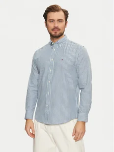 Tommy Hilfiger Koszula Classic MW0MW37549 Niebieski Regular Fit - Koszule męskie - miniaturka - grafika 1