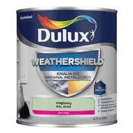 Emalie - Dulux Emalia Weathershield do drewna, metalu i PCV miętowy RAL 6019 - miniaturka - grafika 1