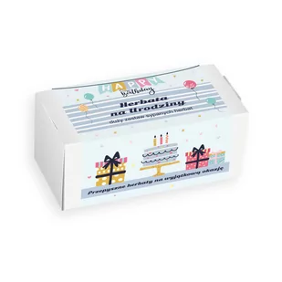 Box z herbatą na urodziny CUP&YOU, 20 wyjątkowych herbat sypanych, 19x5 g + 8 g - Herbata - miniaturka - grafika 1
