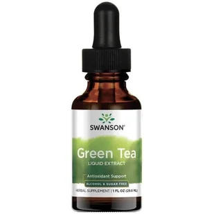 SWANSON Health Products Zielona Herbata (Green Tea) Extract 29,6 ml krople - Suplementy naturalne - miniaturka - grafika 2