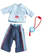 Akcesoria dla lalek - Haba Ubranko dla lalek "Jeans" - 18+ - miniaturka - grafika 1
