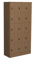 Meble do szkół i przedszkoli - Szafa na podręczniki - 15 schowków, typ F - miniaturka - grafika 1