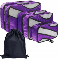 Akcesoria podróżnicze - Zestaw Organizer podróżny na bieliznę do walizki szafy - miniaturka - grafika 1