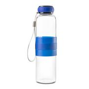 Shakery i bidony sportowe - Szklana butelka Marane 550 ml, niebieski - miniaturka - grafika 1