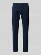 Spodnie męskie - Chinosy o kroju regular fit z bawełny z dodatkiem streczu - miniaturka - grafika 1