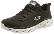 Trampki damskie - Skechers Damskie trampki Glide-Step Sport Fun Stride, Czarna siatka biała wykończenie, 36 EU - miniaturka - grafika 1