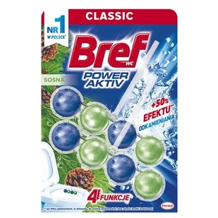 Bref POWER AKTIV PINE 2X50G (1648605) - Środki do WC - miniaturka - grafika 1
