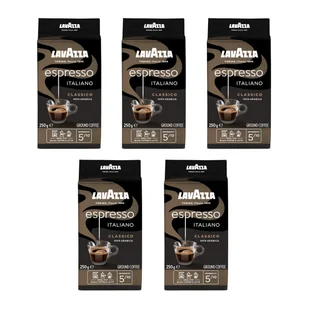 5x Kawa mielona LAVAZZA Caffe Espresso 250 g - Kawa - miniaturka - grafika 1