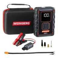 Urządzenia Rozruchowe - Jump startery - WERKBERG AL008 2500A/5000A 32000mAh kompresor - miniaturka - grafika 1