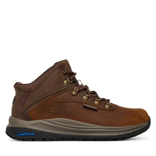 Trekkingi Skechers Meroe 205285 BRN Brązowy - Buty trekkingowe męskie - miniaturka - grafika 1